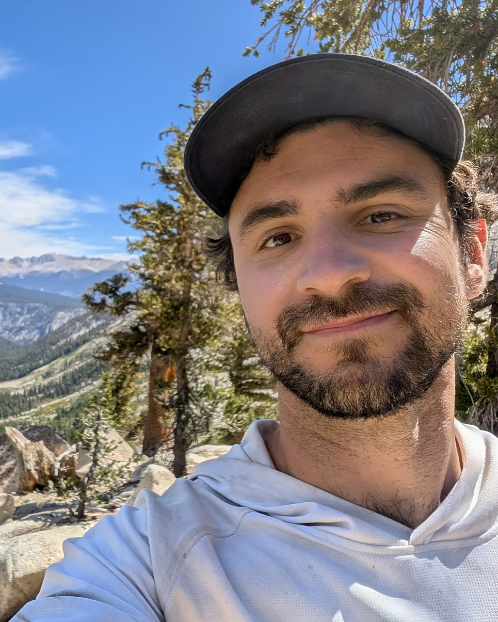 Rick Rothbart outdoors in the Sierra Nevada
